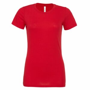 BELLA+CANVAS Women's Relaxed Jersey T-Shirt in Red | Large | Michaels