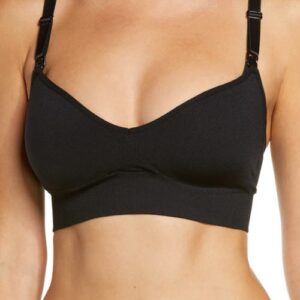 BLANQI Body Cooling Maternity/Nursing Bra in Black at Nordstrom, Size X-Large