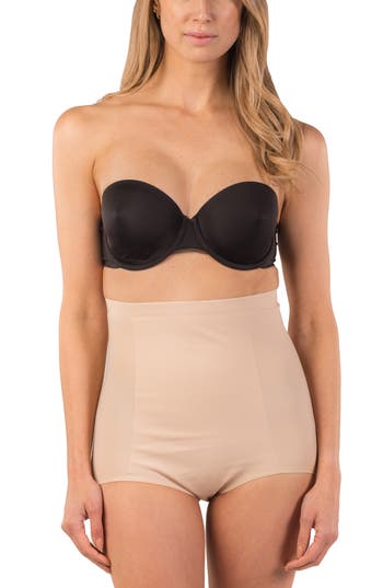 BODY BEAUTIFUL High Waist Shaper Panties in Nude at Nordstrom Rack, Size 1X