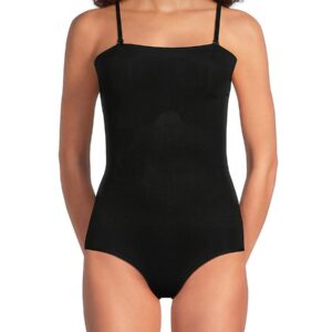 BODY BEAUTIFUL SHAPEWEAR Women's Strapless Shapewear Bodysuit - Black - Size L/XL