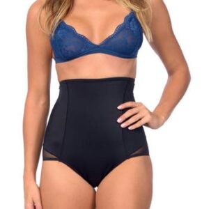 BODY BEAUTIFUL Targeted Front Panel High Waist Shaper in Black at Nordstrom Rack, Size Small Regular