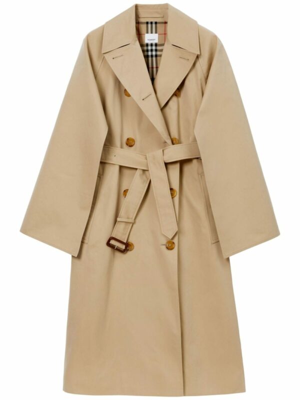 BURBERRY- Cotton Trench Coat