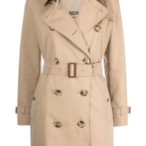 BURBERRY- Kensington Cotton Trench Coat