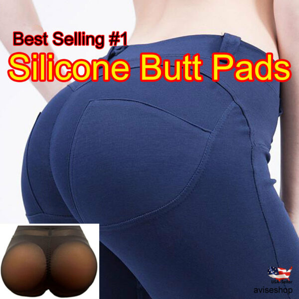 BUTT Silicone Butt Pads buttock Enhancer body Shaper Brief Panty Tummy Control