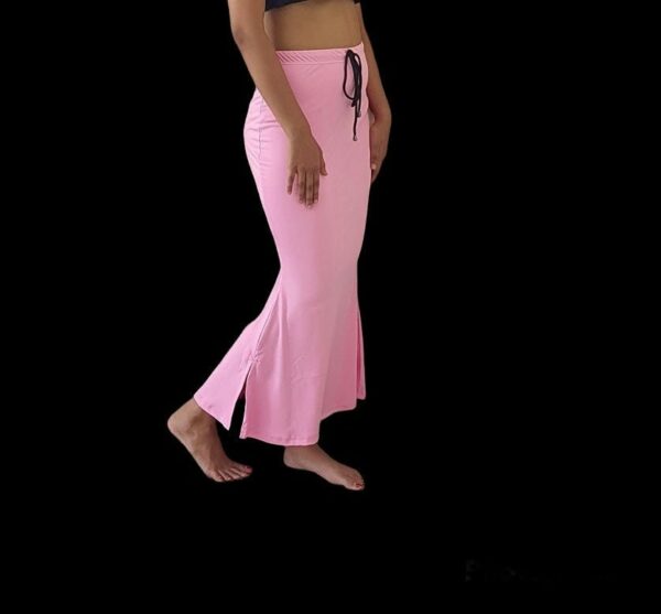 Baby Pink Saree Shape Wear | Petticoat Stretchable Shapewear Inskirt