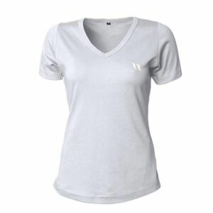 Back On Track Ladies V-Neck T-Shirt XXL White