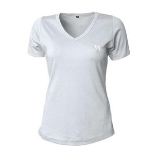 Back On Track Ladies V-Neck T-Shirt (form-fitting)