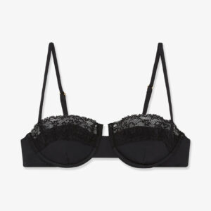 Balconette Lace Bra - Black XL