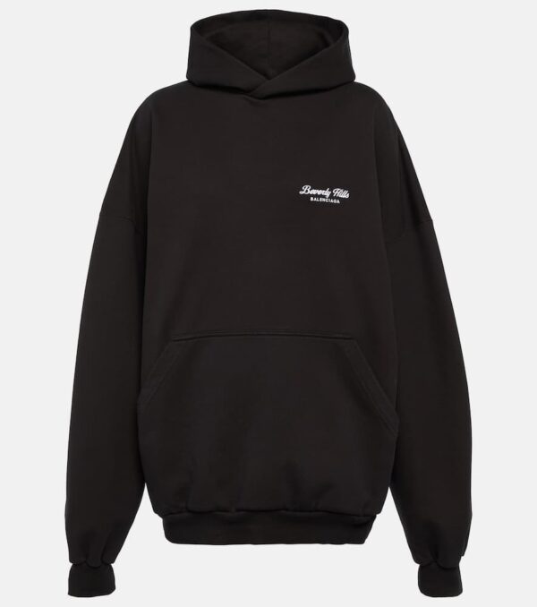 Balenciaga Beverly Hills oversized cotton hoodie