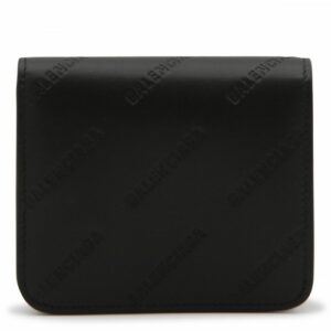 Balenciaga - Black Leather Wallet Uni