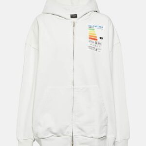 Balenciaga Cotton fleece hoodie