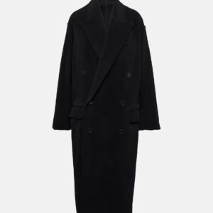 Balenciaga Double-breasted cashmere and wool coat