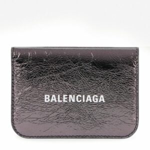 Balenciaga Leather Cash Mini Wallet