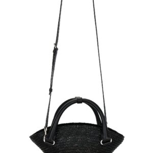 Balenciaga Medium Beach Tote Bag in Mat Black - Black. Size all.