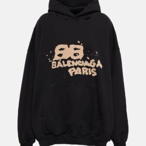 Balenciaga Oversized cotton hoodie