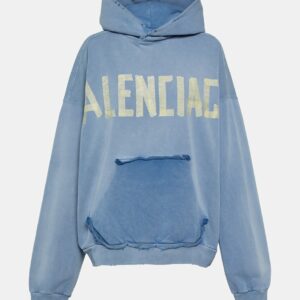 Balenciaga Tape Type cotton fleece hoodie