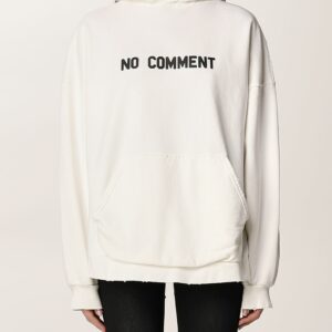 Balenciaga cotton hoodie with slogan