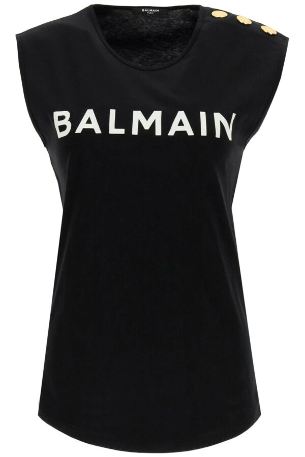 Balmain Cotton Tank Top