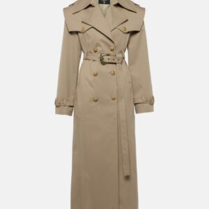 Balmain Cotton twill trench coat