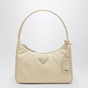 Beige Re-Edition 2000 mini handbag