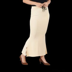 Beige Saree Shapewear | Petticoat Stretchable Inskirt