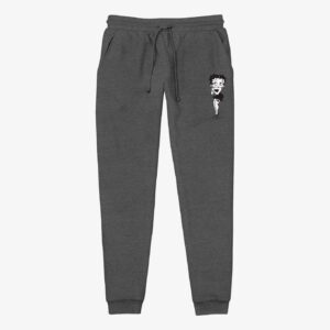 Betty Boop Heart Garter Belt Jogger Sweatpants