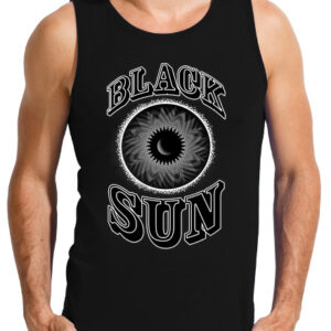 Black Sun Mens T-Shirt Tank Top