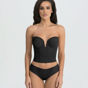 Black V-Wire Backless Strapless Valerie Bridal Bra