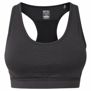 Blackout Womens Sports Bra - Charcoal