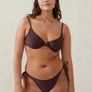 Body - Balconette Bra Bikini Top - Willow brown shimmer