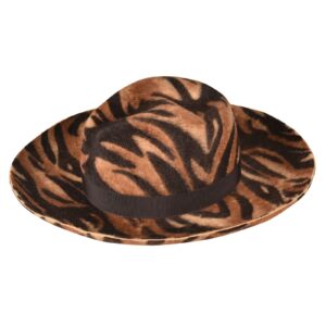 Borsalino Tiger Printed Hat