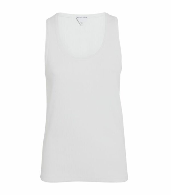 Bottega Veneta Stretch-Cotton Tank Top