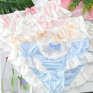 Bow Ruffle Bikini Panties