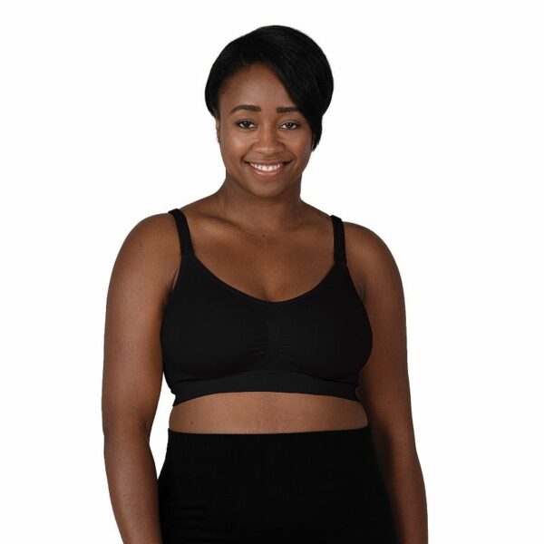 Bravado Designs bravado! BASICS Women's Comfort Maternity and Nursing Bra 1450BA, Size: Large, Black