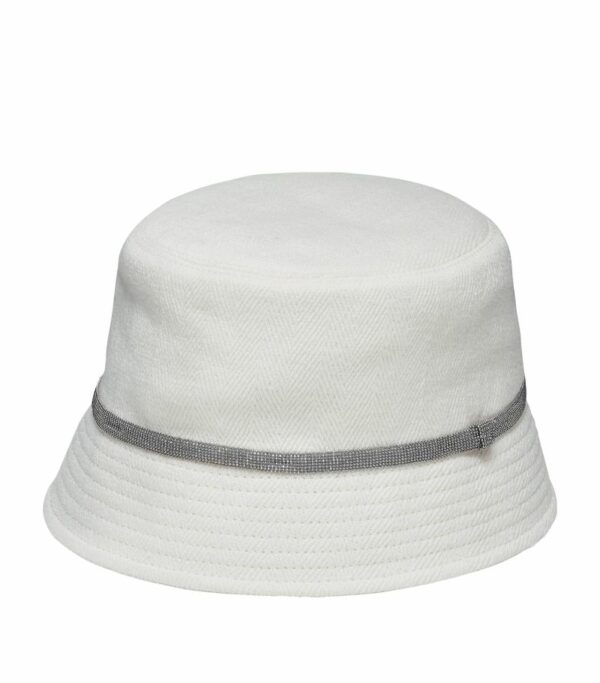 Brunello Cucinelli Cotton-Linen Bucket Hat