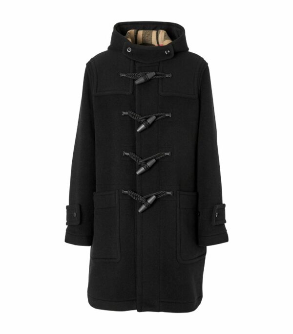 Burberry Technical Wool Duffle Coat