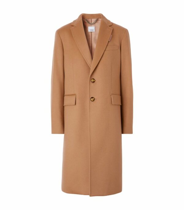 Burberry Wool-Cashmere Pea Coat