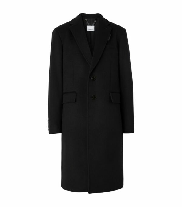 Burberry Wool-Cashmere Single-Breasted Coat