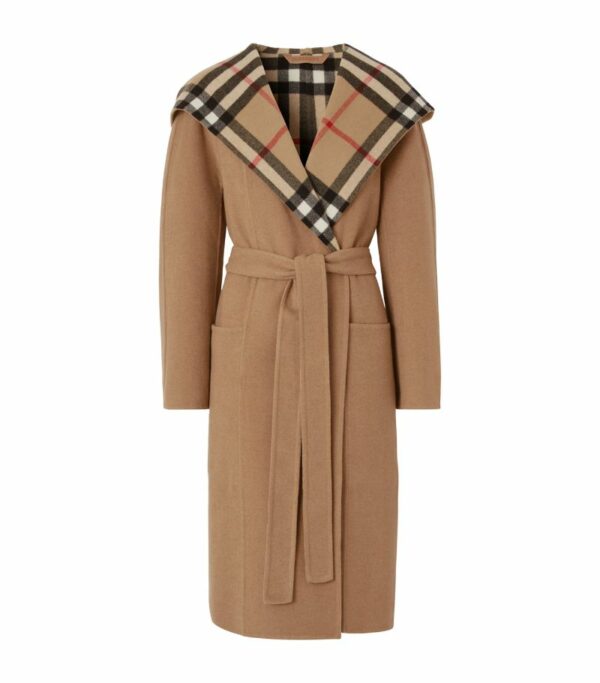 Burberry Wool Wrap Coat