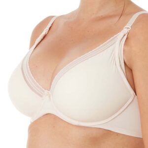 Cache Coeur Milk Underwire Maternity/Nursing Bra in Blush at Nordstrom, Size 40D