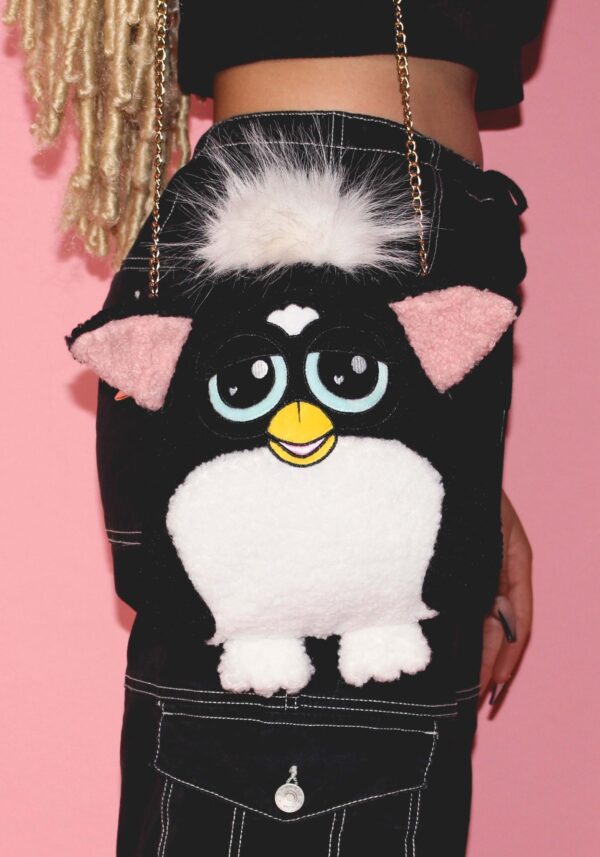 Cakeworthy Furby Figural Black Crossbody Purse | Cakeworthy Bags & Backpacks