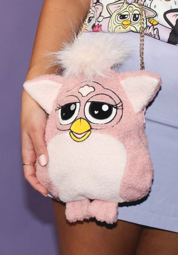 Cakeworthy Furby Figural Pink Crossbody Purse | Cakeworthy Bags & Backpacks