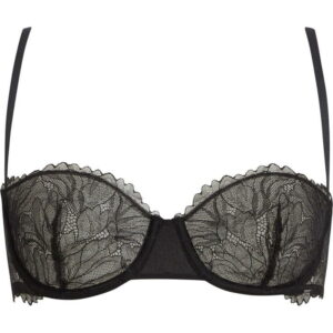 Calvin Klein Unlined Balconette Bra - Black