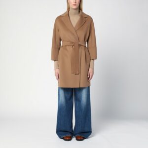 Camel wool coat