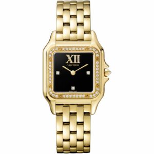 Cartier Medium Yellow Gold And Diamond Panthère De Cartier Watch 36.5Mm