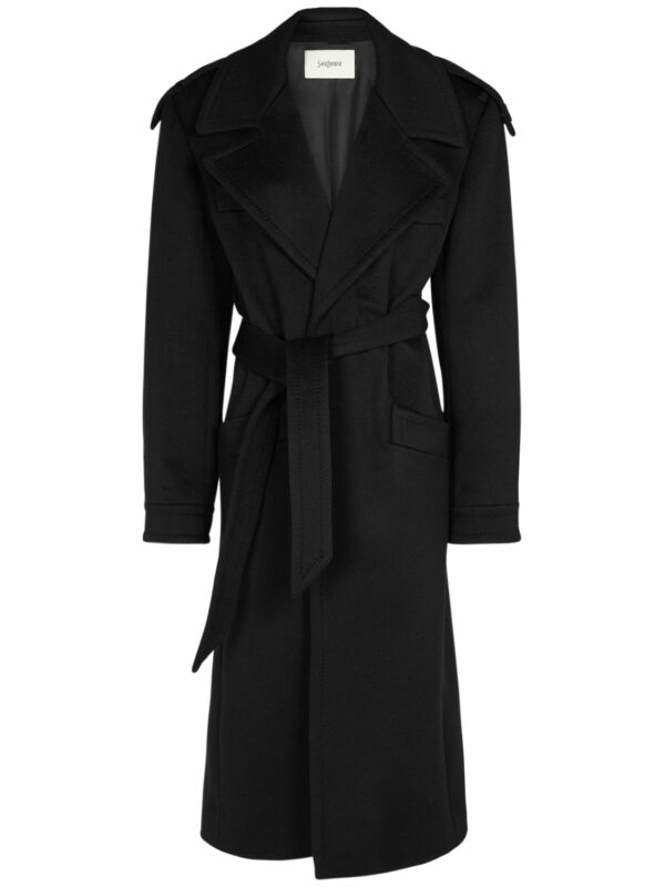 Cashmere & Wool Midi Coat