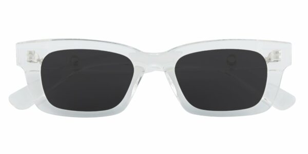 Cat Eye Sunglasses, Full Frame Crystal Plastic - SUP1036