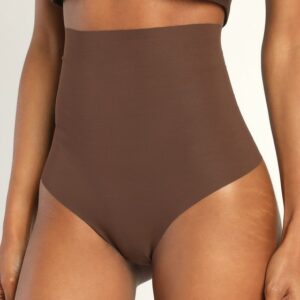 Classic Control Mocha Shapewear Thong