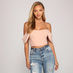 Classy Chic Off-The-Shoulder Corset