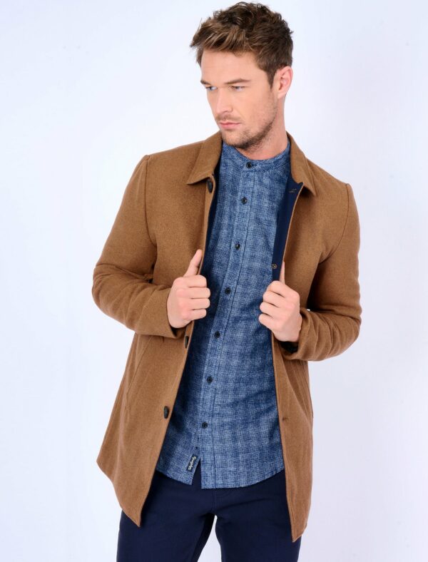 Coats / Jackets Abdale Wool Blend Coat in Camel / L - Tokyo Laundry